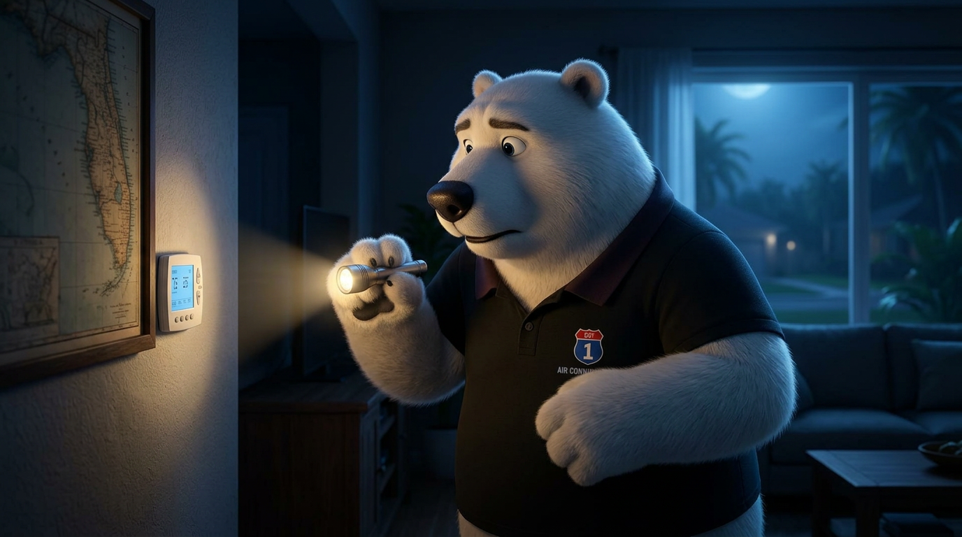 Your AC stopped at 2 AM. Here's what to check first.